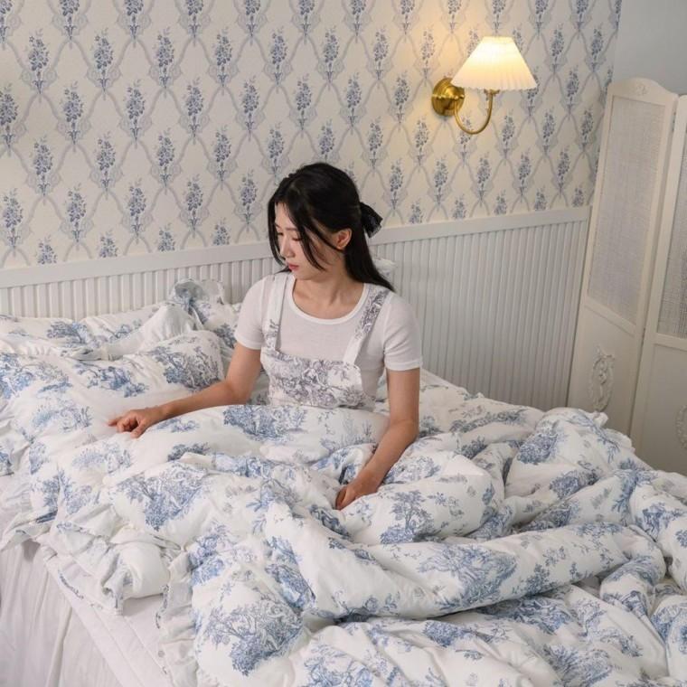 따뜻한 단품 30수 차렵이불 사계절 이불 사계절 광목 Q 차렵