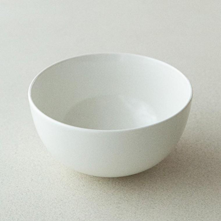 이천도자기 효백자 씨리얼볼 16cm 식기 그릇 플레이트 디저트 파스타 샐러드