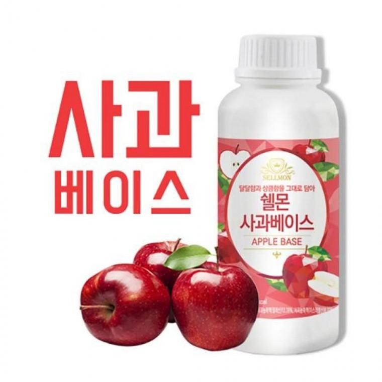1kg 과육없음 사과시럽 사과농축액 사과베이스 스무디 사과농축베이스 농축액 홈카페
