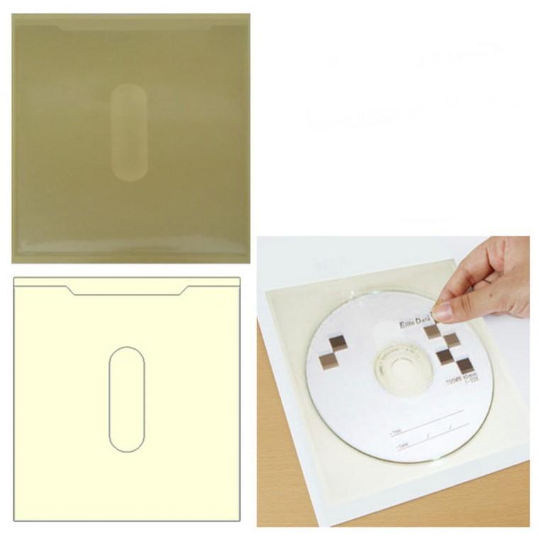 주머니형 포켓 라벨테이프 CD케이스 30매DVD 비닐포켓 포켓스틱 윈디커 포스트포켓
