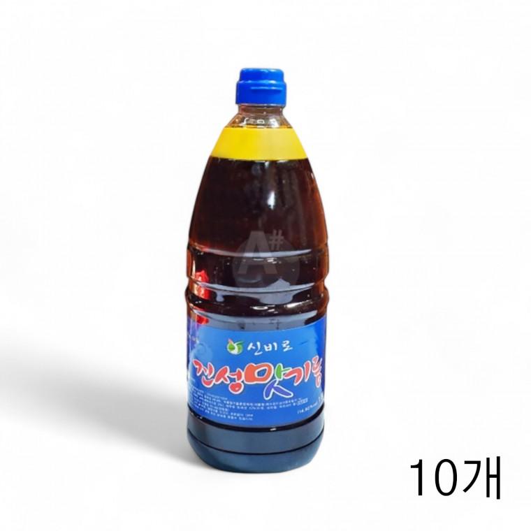 진성 맛기름 파란색 1.8L X 10개 식당용 대용량 식자재 고소한 맛향기름 진한기름 찐한기름 업소용기름