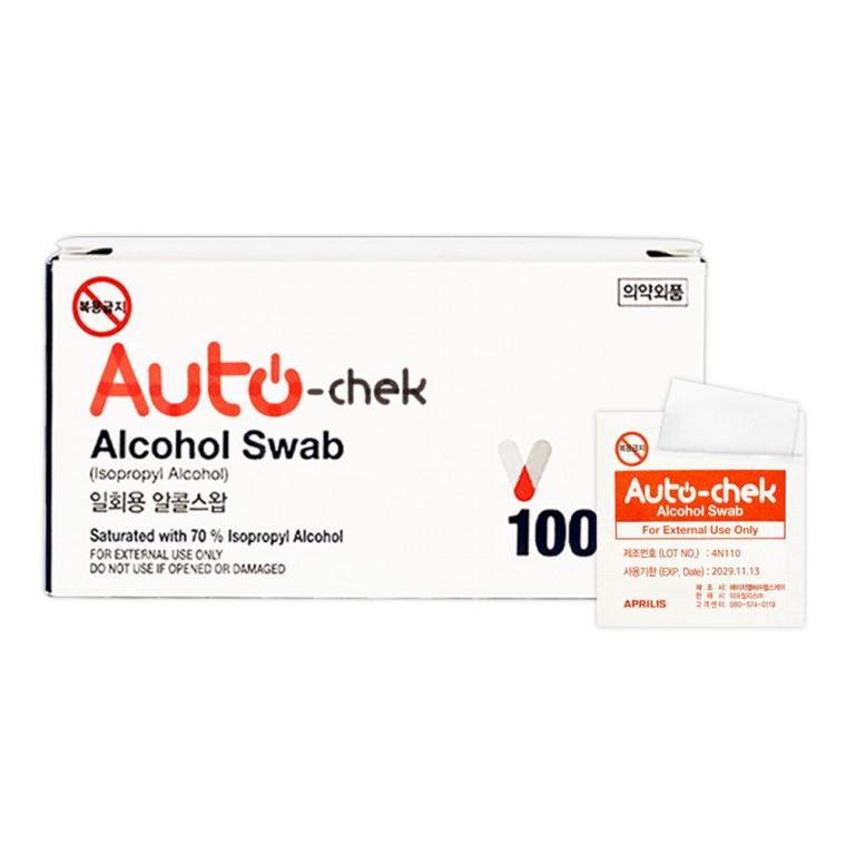 오토첵 일회용 알콜스왑 1000매