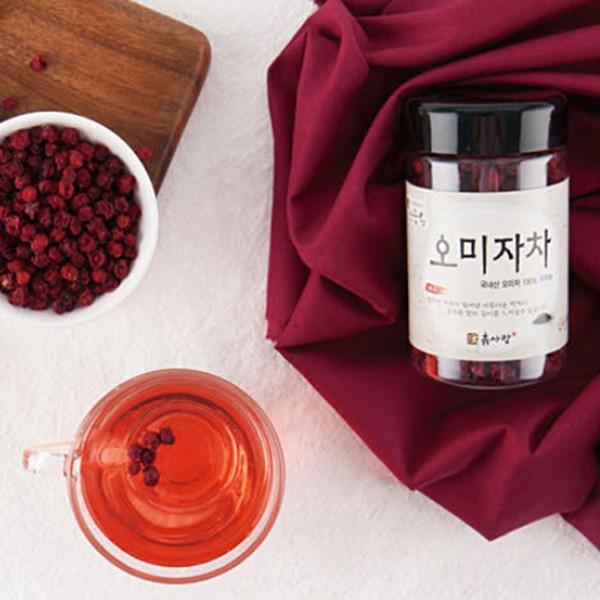 [순수차] 찬물에 우려먹는 오미자차 100g 원산지 국산 PET용기