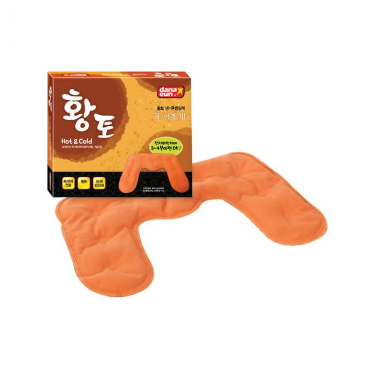 다나은 면황토 목어깨 찜질팩 냉찜질 온찜질