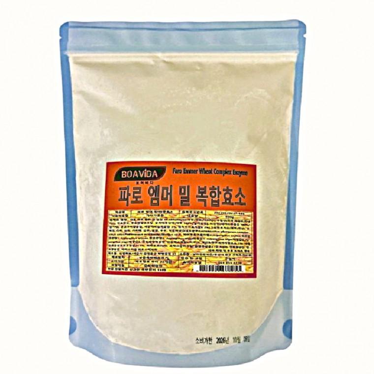 보아비다 파로 엠머 밀 복합효소 분말 500g