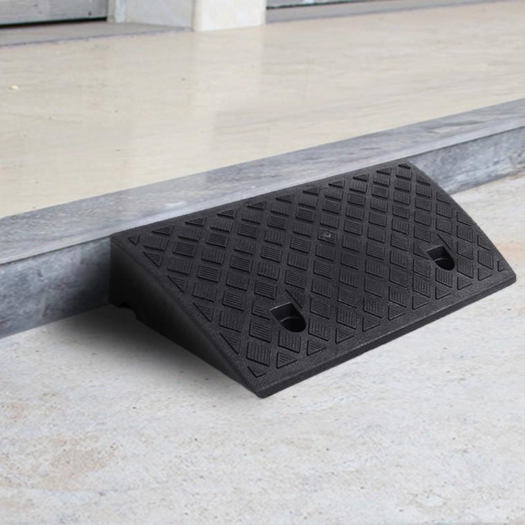 계단 문턱 휠체어 진입판(50x27x11cm) (블랙)
