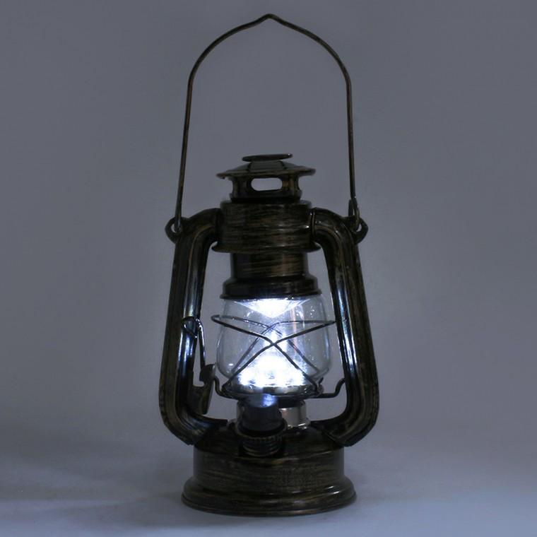 폴링무드 LED 캠핑램프(15x25cm) (브라스) (백색전구)
