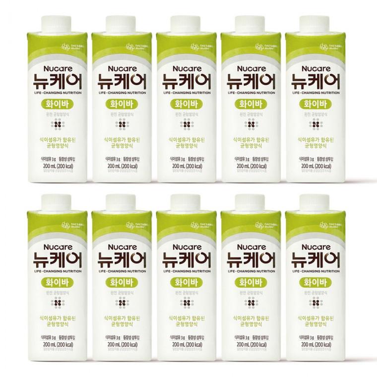 뉴케어 화이바 200ml 10캔