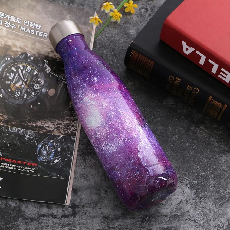 스텔라 갤럭시 진공 보온병 500ml (퍼플)