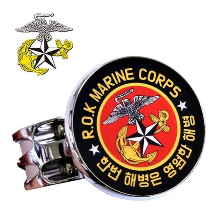 해병대 차량 운전대 보조 손잡이 자동차 파워 핸들봉 파워봉 파워핸 들손잡이 커버