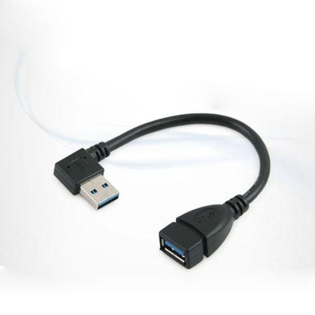 젠더 MF 꺾임형 블랙 연결 케이블 변환USB 연장 c타입 hdmi 충전