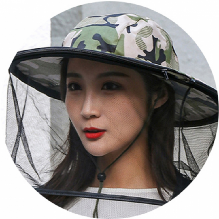 메쉬 방충모자 양봉모자 썬햇 레저용 넥가드 벌레차단 여름모자