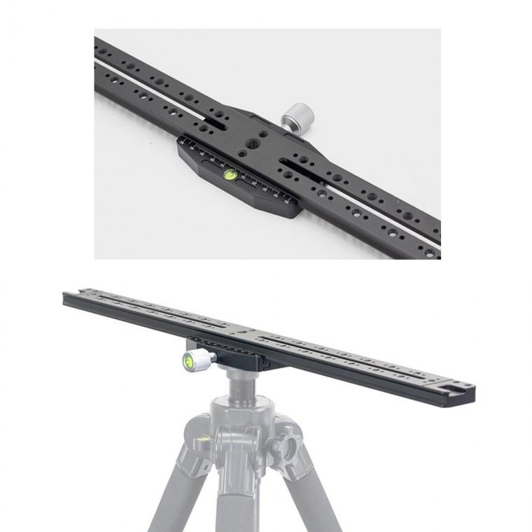 560mm 슈퍼 울트라 롱 플레이트 베이스 세트 퀵 릴리즈 도브테일 브라켓 삼각대 헤드 멀티 설치