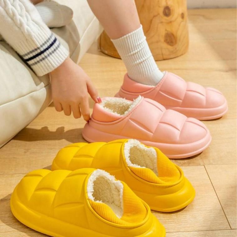 거실화 거실 층간소음 겨울 털 실내화