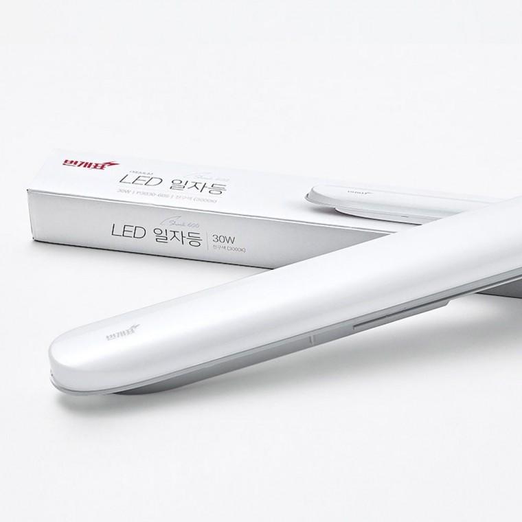 샤크 주광색 led등 기구 형광등 전자식등 전등 번개표 LED 원형 일자등 30W-D