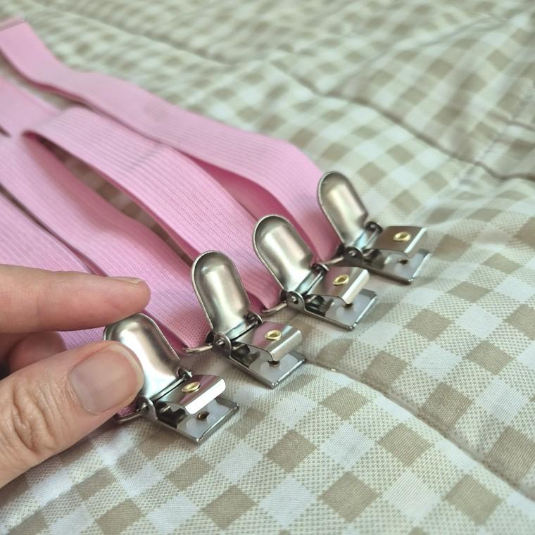 침대시트 고정 집게 고정핀 침구정리