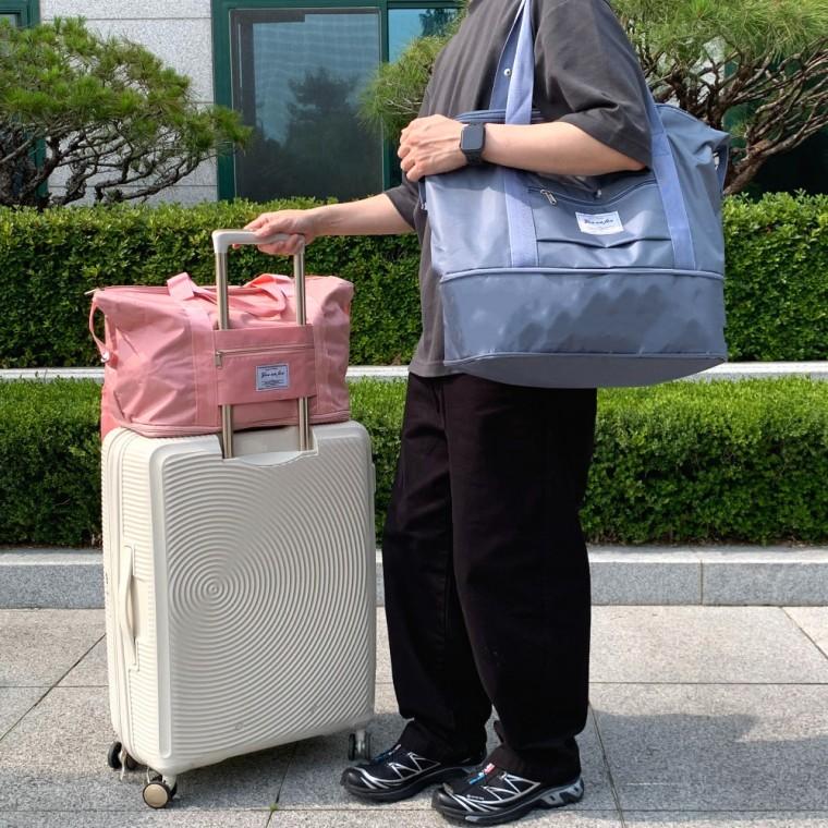 (핑크)데일리 여행용 가방