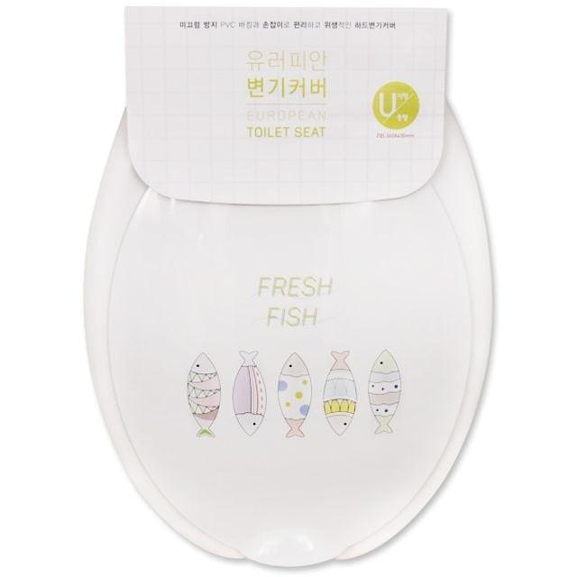 욕실 용품 변기 카바 유러 피안 커버(U형) 시트