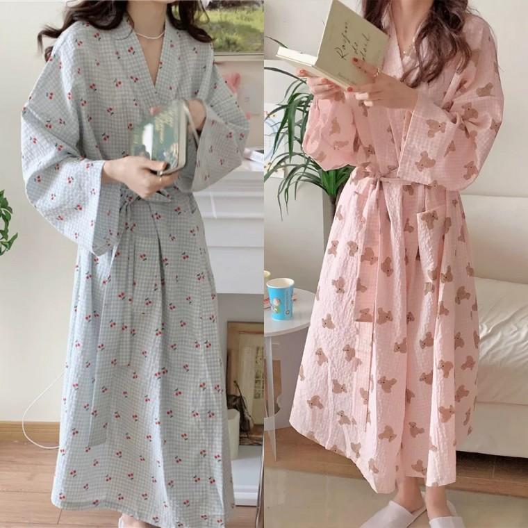 체크블룸 요루 로브가운