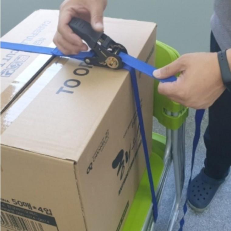8m 폭2.5 화물차 짐고정벨트 짐 고정 밴드 트럭 화물 고정바 고정끈 깔깔이바 화물밴드