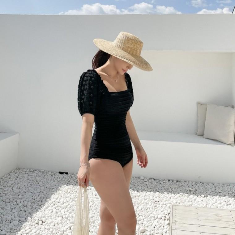 수사니 블랙 모노키니 비치웨어 원피스수영복 모노키니수영복 예쁜여자수영복 여름여행룩 비키니추천