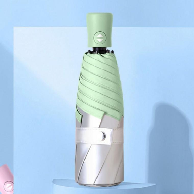 양우산 자동 휴대용 경량 자외선차단 티타늄 파스텔