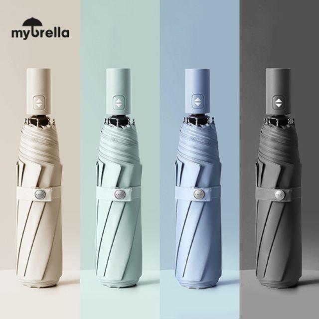 튼튼한 MYBRELLA 3단 자동 8K 파솔라 암막 양우산 UPF50+
