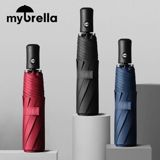 튼튼한 MYBRELLA 8K 3단 자동 양우산 SR UPF50+
