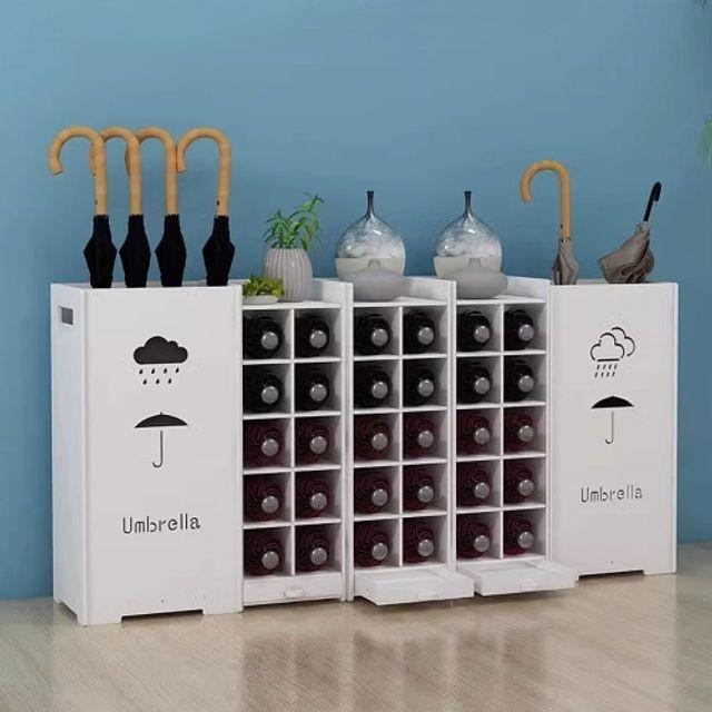 튼튼한 커넥트우산꽂이 물빠짐받침대 장우산 단우산 정리보관