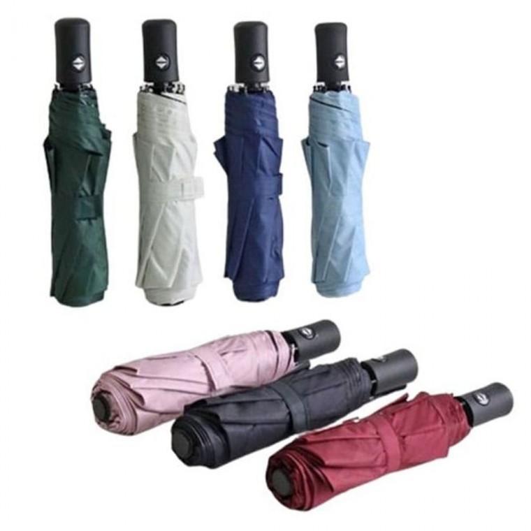 튼튼한 자동우산 자외선차단 양산 비 장마 원터치 3단우산