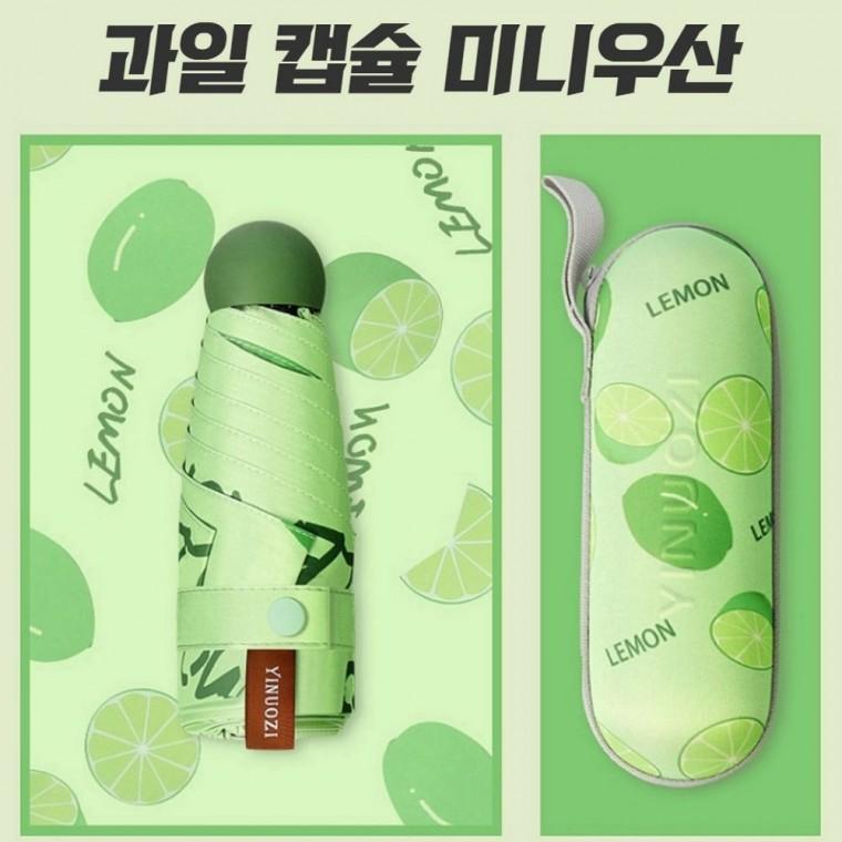 튼튼한 과일 우양산 자외선차단 초경량 가벼운 양우산