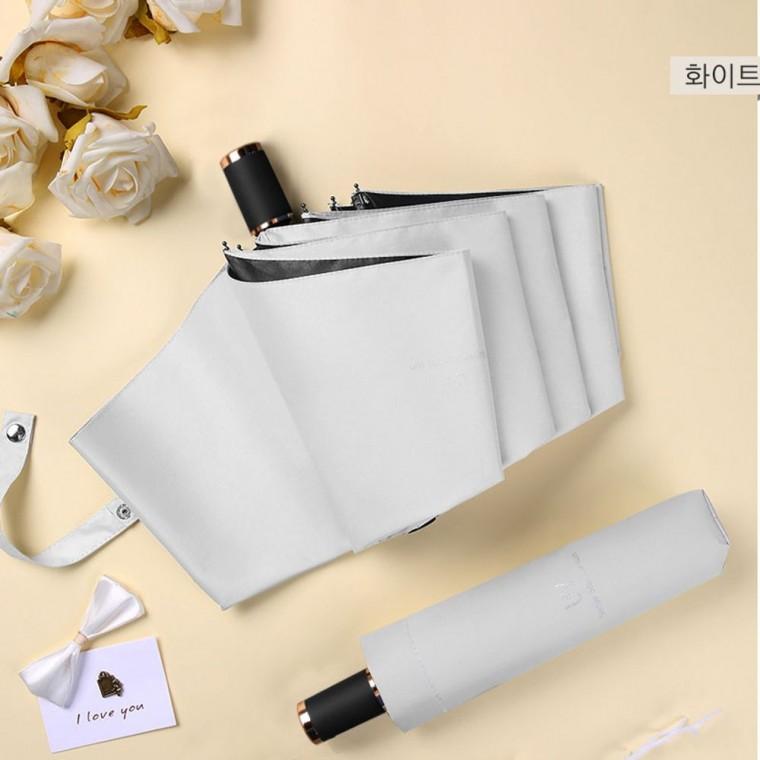 튼튼한 모던 우산 자외선 UV 차단 우양산 화이트
