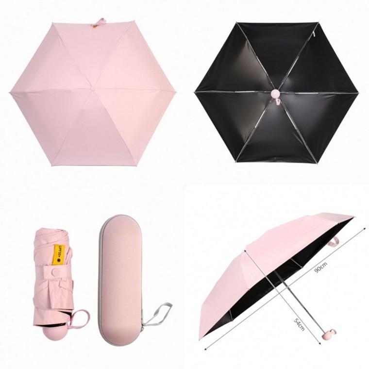 튼튼한 캡슐우산 UV차단 5단 양산겸 우산 여름우산