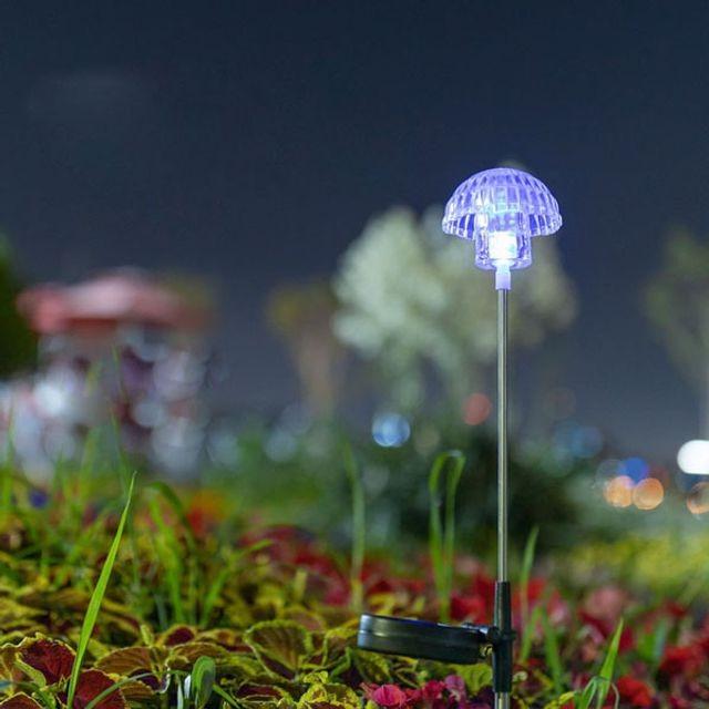 튼튼한 태양광 LED 정원등 우산형 600mAh 야외조명