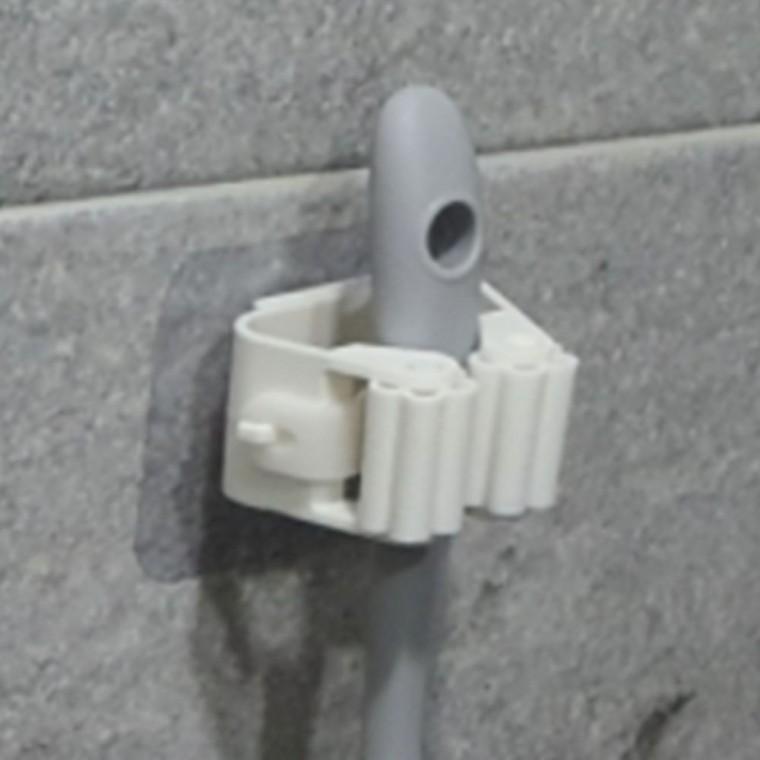 튼튼한 밀대걸이 우산 대걸레 청소도구 벽부착 고정후크
