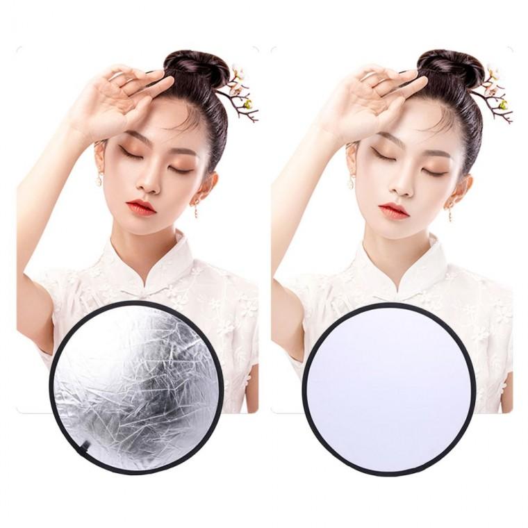 튼튼한 반사판 110cm 플래시 조명우산 LED라이트 조명 카메라