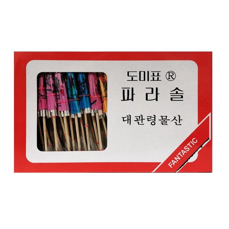 튼튼한 도미표 파라솔 우산꽂이40p 데코레이션 장식 음식꽂이