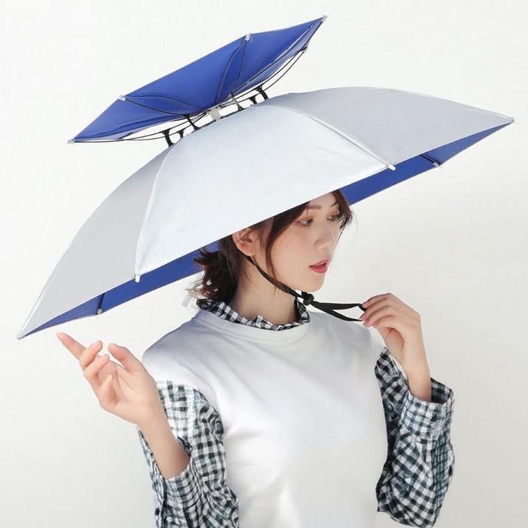 튼튼한 핸즈프리 모자 우산 양산 낚시용품 휴대용 썬캡 경기