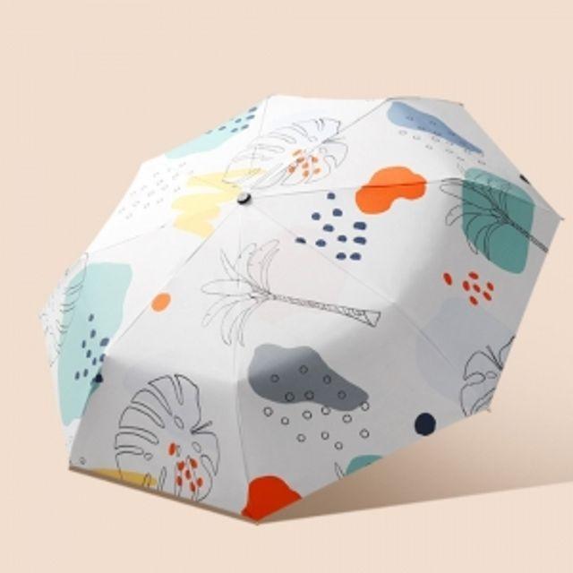 튼튼한 UV차단 3단 완전자동 양산겸 우산 암막 경량우산