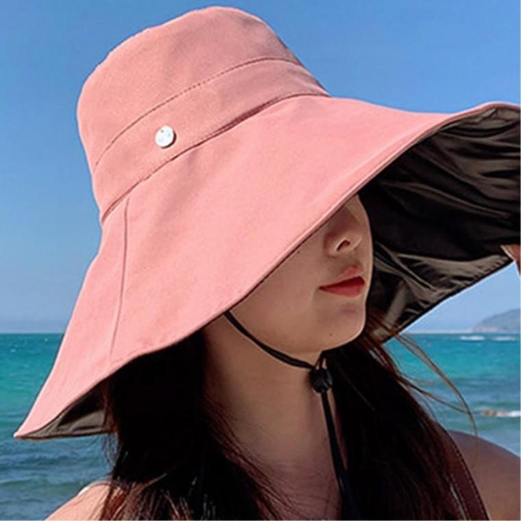 버킷햇 챙넓은 20대여성 캐주얼벙거지 버킷햇모자 암막 자외선차단 등산모자 캠핑모자 해수욕장모자 벙거지