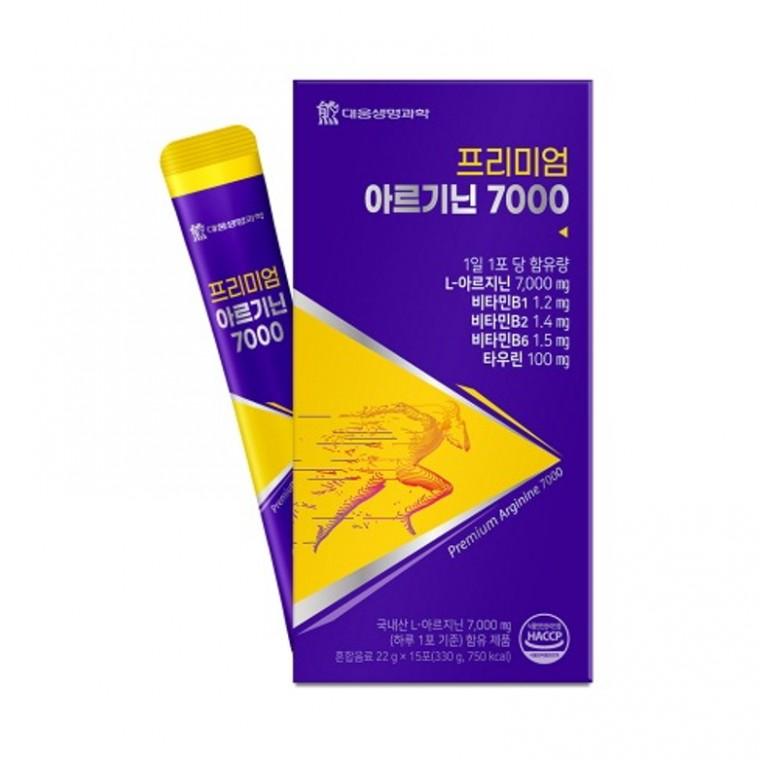 대웅생명과학 프리미엄 아르기닌 7000 22g x 15포