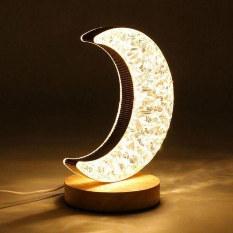 무드등 인테리어 초승달 웜색 LED 인테리어무드등
