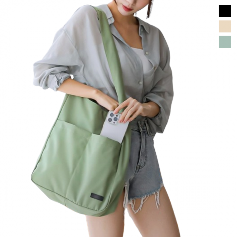 심플한 디자인 대용량 쇼퍼백 숄더백 패션 데일리가방