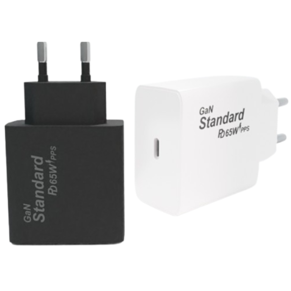 인지 Standard 65W PD 3.0 초고속 충전기 케이블 미포함 화이트 1개 국산