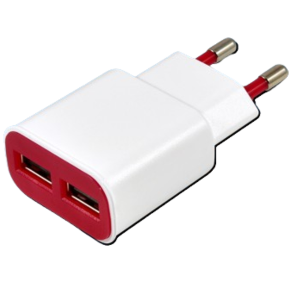 국산 인지 에이스K 듀얼포트 USB 3100mA 초고속 충전기 가정용(5핀 케이블 포함)