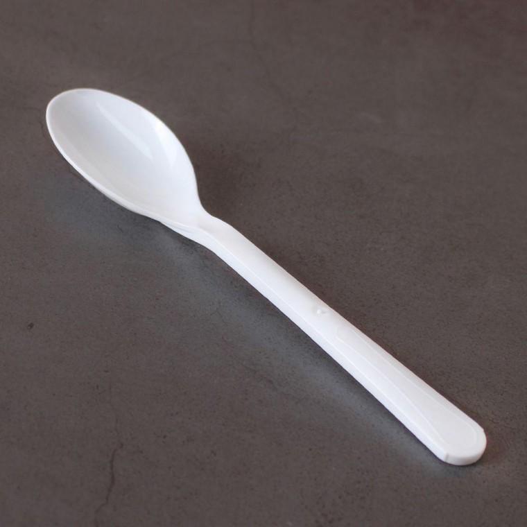 국산 일회용스푼 170mm 백색 1500개 업소용 개별포장
