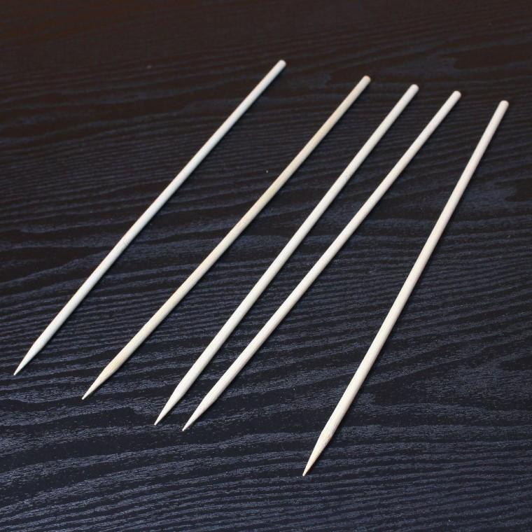 대나무꼬지 손잡이 어묵 과일 꼬치 5.0mmX30cm 500개
