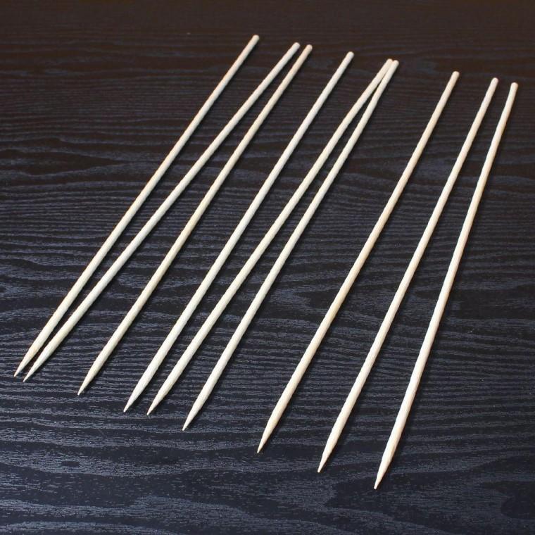 대나무꼬지 손잡이 어묵 과일 꼬치 5.0mmX40cm 500개
