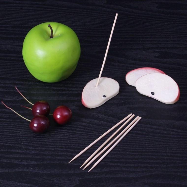 대나무꼬지 어묵 과일 꼬치 꽂이 2.5mm x 12cm 3000개
