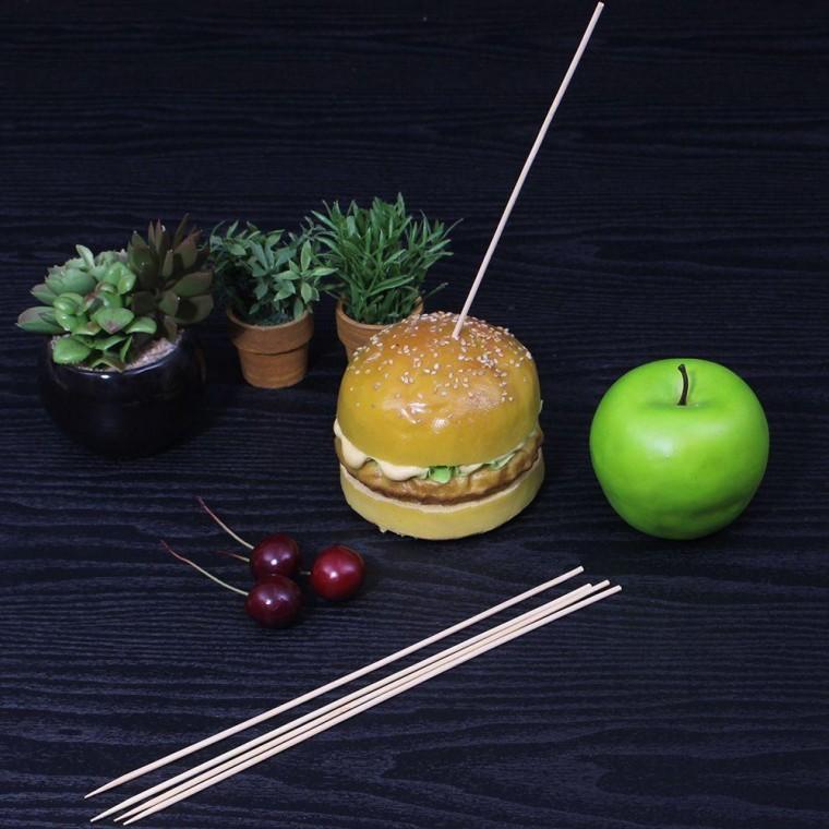 대나무꼬지 어묵 과일 꼬치 꽂이 2.5mm x 25cm 2000개